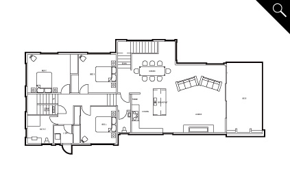 Floor Plan: Unit 2 Mid Level